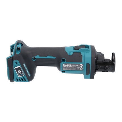 Fresa rotativa a batteria Makita DCO 181 RA1 18 V 32000 rpm brushless + 1x batteria ricaricabile 2,0 Ah + caricabatterie