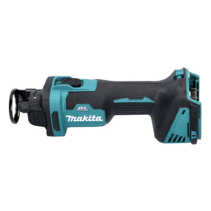 Makita DCO 181 RAJ cordless rotary cutter 18 V 32000 rpm brushless + 2x rechargeable battery 2.0 Ah + charger + Makpac