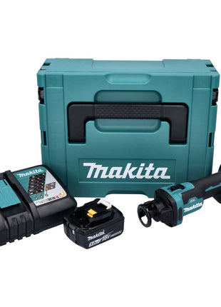 Makita DCO 181 RT1J Akku Rotationsschneider 18 V 32000 U/min Brushless + 1x Akku 5,0 Ah + Ladegerät + Makpac - Toolbrothers