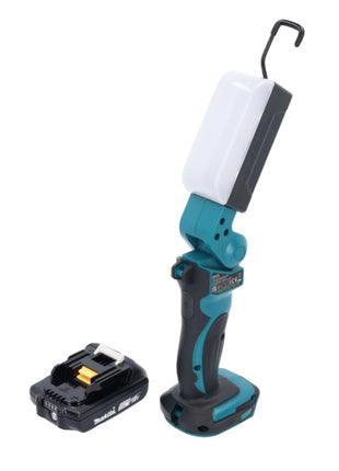 Makita DML 801 A1 X Lámpara de trabajo con batería LED 18 V 240 lm + difusor + 1x batería 2,0 Ah - sin cargador