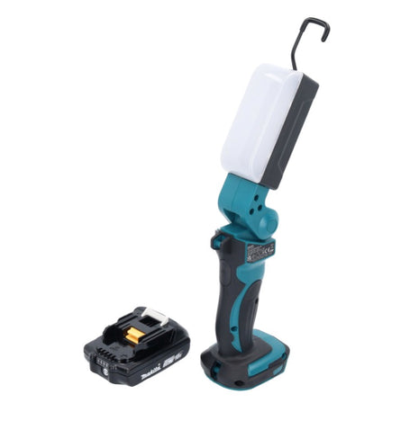 Makita DML 801 A1 X Lampe de travail LED sur batterie 18 V 240 lm + diffuseur + 1x batterie 2,0 Ah - sans chargeur