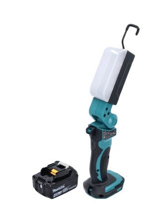 Makita DML 801 M1 X Lampe de travail LED sur batterie 18 V 240 lm + diffuseur + 1x batterie 4,0 Ah - sans chargeur