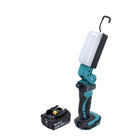 Makita DML 801 M1 X Lampe de travail LED sur batterie 18 V 240 lm + diffuseur + 1x batterie 4,0 Ah - sans chargeur