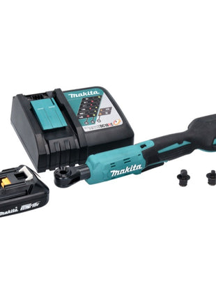 Makita DWR 180 RA1 destornillador de carraca inalámbrico 18 V 47,5 Nm 1/4" 3/8" + 1x batería 2,0 Ah + cargador