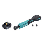 Makita DWR 180 M1 cordless ratchet screwdriver 18 V 47.5 Nm 1/4