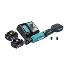 Makita DWR 180 RM Visseuse à cliquet sans fil 18 V 47,5 Nm 1/4'' 3/8'' + 2x batterie 4,0 Ah + chargeur