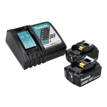Avvitatore a cricchetto a batteria Makita DWR 180 RT 18 V 47,5 Nm 1/4" 3/8" + 2x batteria ricaricabile 5,0 Ah + caricabatterie