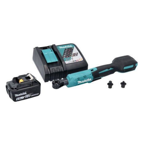 Makita DWR 180 RG1 Akku Ratschenschrauber 18 V 47,5 Nm 1/4" 3/8" + 1x Akku 6,0 Ah + Ladegerät