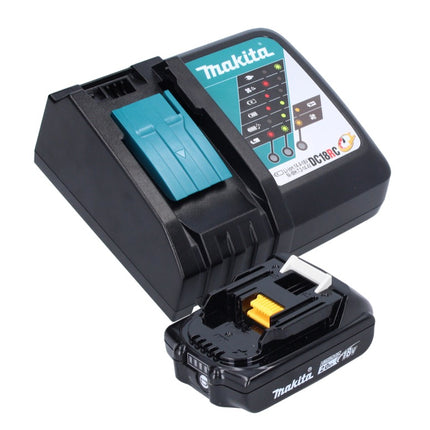 Makita DWR 180 RA1J Atornillador de carraca sin cable 18 V 47,5 Nm 1/4" 3/8" + 1x batería recargable 2,0 Ah + cargador + Makpac