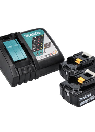 Makita DWR 180 RMJ destornillador de carraca a batería 18 V 47,5 Nm 1/4" 3/8" + 2x batería 4,0 Ah + cargador + Makpac