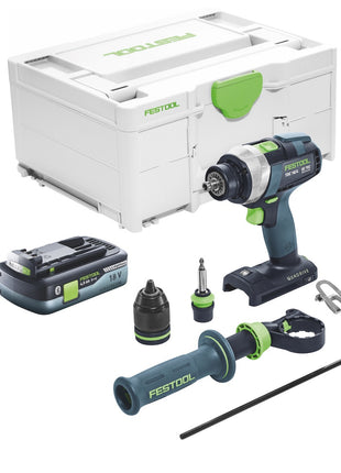 Festool TDC 18/4 I-Basic Akku Bohrschrauber 18 V 75 Nm Brushless + 1x Akku 4,0 Ah + Systainer - ohne Ladegerät - Toolbrothers