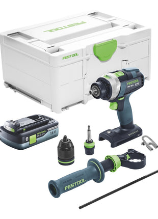 Festool TPC 18/4 I-Basic Akku Schlagbohrschrauber 18 V 75 Nm Brushless + 1x Akku 4,0 Ah + Systainer - ohne Ladegerät - Toolbrothers