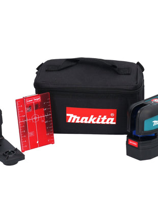 Makita SK 105 DZ láser de línea cruzada a batería 12 V máx. 25 m rojo solo - sin batería, sin cargador