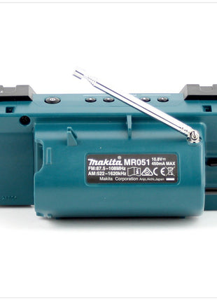 Makita MR 051 - 10,8 V Akku Radio - nur das Gerät ohne Akku und Zubehör - Toolbrothers