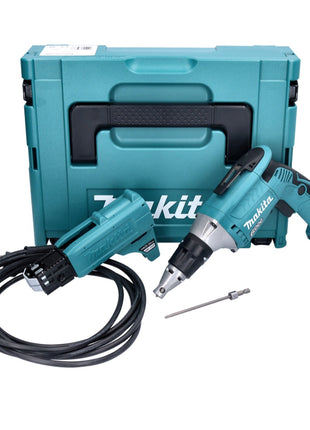 Makita FS 6300 RJX2 Schnellbauschrauber 570 W + Magazinvorsatz + Koffer