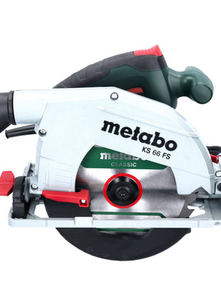 Sierra circular manual Metabo KS 66 FS 1500 W 190 mm + 1 hoja de sierra + metaCASE