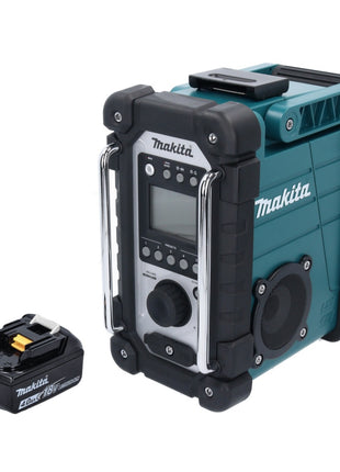 Makita DMR 107 M1 Akku Baustellen Radio 7,2 - 18 V + 1x Akku 4,0 Ah - ohne Ladegerät