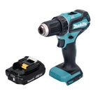 Makita DDF 485 A1 taladro atornillador inalámbrico 18 V 50 Nm sin escobillas + 1x batería 2,0 Ah - sin cargador