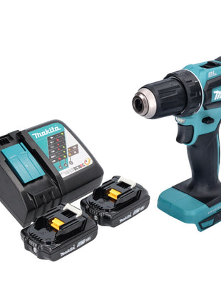 Makita DDF 485 RA perceuse-visseuse sans fil 18 V 50 Nm sans balai + 2x batteries 2,0 Ah + chargeur