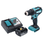 Makita DDF 485 RG1 taladro atornillador inalámbrico 18 V 50 Nm sin escobillas + 1x batería 6,0 Ah + cargador