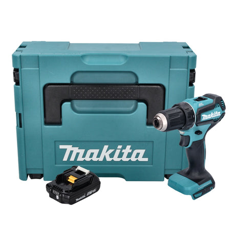 Makita DDF 485 A1J Perceuse-visseuse sans fil 18 V 50 Nm Brushless + 1x batterie 2,0 Ah + Makpac - sans chargeur