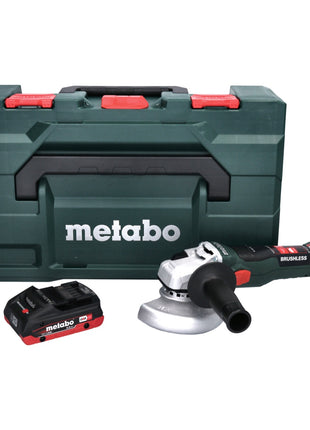 Metabo W 18 LT BL 11-125 Akku Winkelschleifer 18 V 125 mm Brushless + 1x Akku 4,0 Ah + metaBOX - ohne Ladegerät - Toolbrothers