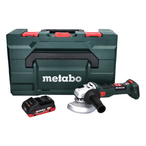 Metabo W 18 LT BL 11-125 Akku Winkelschleifer 18 V 125 mm Brushless + 1x Akku 4,0 Ah + metaBOX - ohne Ladegerät