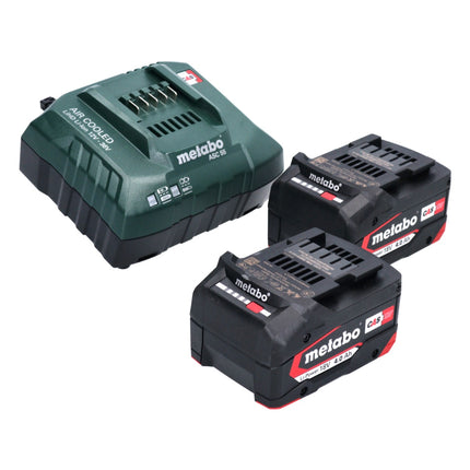 Metabo W 18 LT BL 11-125 cordless angle grinder 18 V 125 mm ( 613052510 ) brushless + 2x battery 4.0 Ah + charger + metaBOX