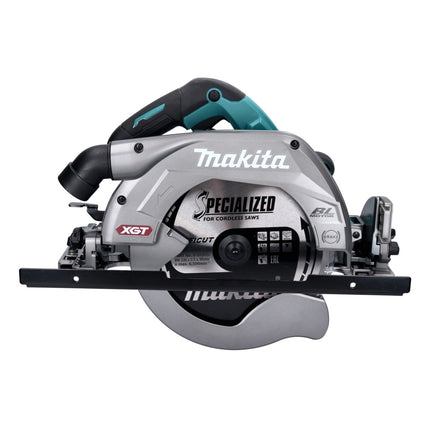 Sierra circular manual a batería Makita HS 009 GM101 XGT 40 V máx. 235 mm sin escobillas + 1x batería 4,0 Ah + estuche - sin cargador
