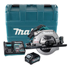 Makita HS 009 GM101 Akku Handkreissäge XGT 40 V max. 235 mm Brushless + 1x Akku 4,0 Ah + Ladegerät + Koffer