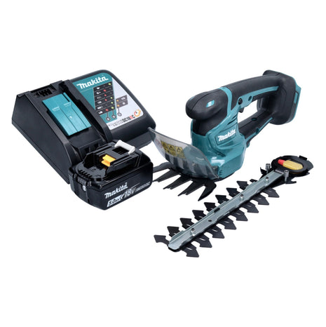 Makita DUM 111 RTX Akku Grasschere Strauchschere 18 V + 1x Akku 5,0 Ah + Ladegerät