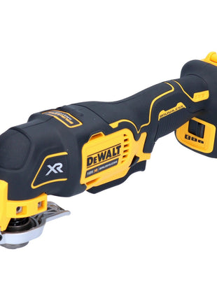 Oscillateur multifonction à batterie DeWalt DCS 356 N-XJ 18 V sans balais + jeu d'accessoires - sans batterie, sans chargeur