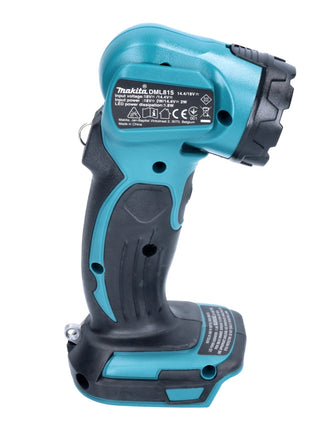 Makita DEADML 815 RA LED Akku Handleuchte 14,4 - 18 V 160 lm + 2x Akku 2,0 Ah + Ladegerät