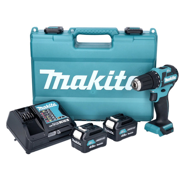 Makita DF 332 DSME Perceuse-visseuse sans fil 12 V max. 35 Nm Brushless + 2x batterie 4,0 Ah + chargeur + coffret