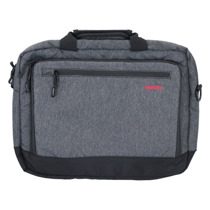 Clique Laptop Tasche 15" ( 040221 ) mit Makita Logo 42 x 33 x 9 cm 12,5 l Anthrazit - Toolbrothers