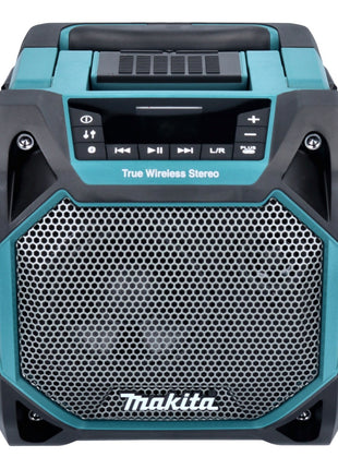 Makita DMR 203 RF1 Enceinte Bluetooth 12 V 18 V IP64 + 1x batterie 3,0 Ah + chargeur