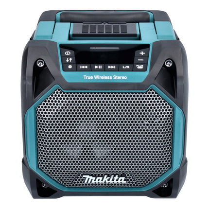 Makita DMR 203 M1 Bluetooth Lautsprecher 12 V 18 V IP64 + 1x Akku 4,0 Ah - ohne Ladegerät