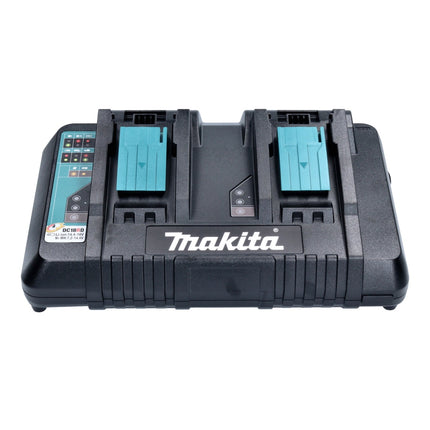 Makita Power Source Kit 18 V with 4x BL 1820 B 2.0 Ah battery ( 4x 197254-9 ) + DC 18 RD double quick charger ( 196933-6 )