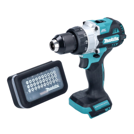 Makita DHP 486 Z Cordless Combi Drill 130Nm 18V Brushless + Bits Set 31 pcs. (D-30667)