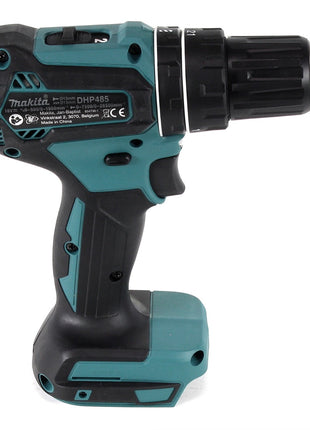 Taladro percutor inalámbrico Makita DHP 485 Z 18 V 50 Nm sin escobillas + juego de puntas 31 piezas (D-30667)