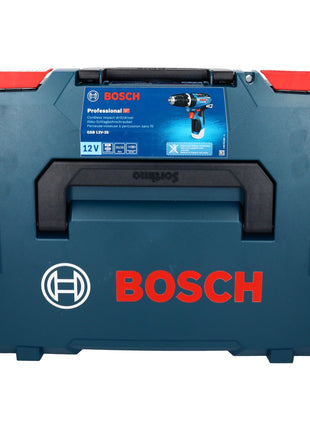 Bosch GSB 12V-35 Professional Akku Schlagbohrschrauber 12 V 35 Nm Brushless + 2x Akku 6,0 Ah + Ladegerät + L-Boxx - Toolbrothers