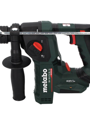 Metabo BH 18 LTX BL 16 Akku Bohrhammer 18 V 1,3 J SDS plus Brushless + 13 tlg. Bohrer und Meißel Set + MetaBOX - ohne Akku, ohne Ladegerät