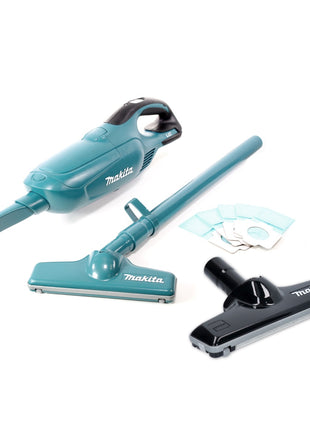 Makita DCL 182 Z Akku Staubsauger 18 V + Teppich Bodendüse - ohne Akku, ohne Ladegerät