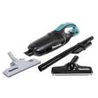 Makita DCL 182 ZB cordless hoover 18 V black + reversible floor nozzle - without battery, without charger