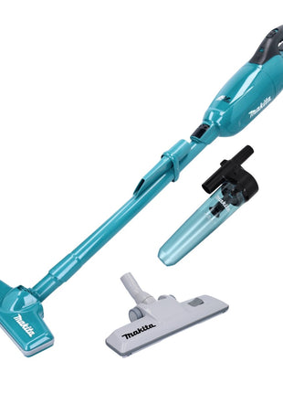 Makita DCL 280 FZ Akku Staubsauger 18 V Brushless + Zyklon Abscheidervorsatz + Umschalt Bodendüse - ohne Akku, ohne Ladegerät