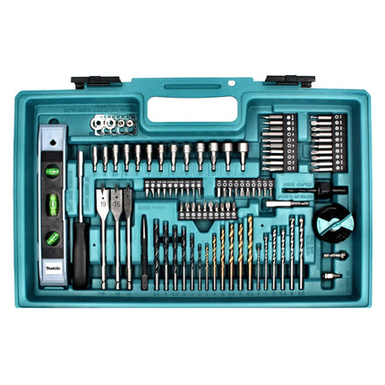 Avvitatore a impulsi a batteria Makita DTD 152 SA2X5 18 V 165 Nm + 2x batteria ricaricabile 2,0 Ah + caricabatterie + set di accessori da 101 pezzi + valigetta