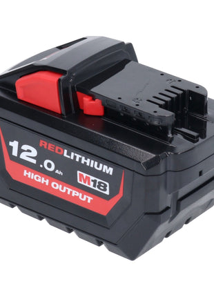 Milwaukee M18 HB12 High Output Akku Set 2x 18 V 12,0 Ah / 12000 mAh Li-Ion ( 2x 4932464260 ) mit Ladestandsanzeige - Toolbrothers