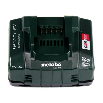 Metabo Akku Basis Set 18V mit 2x Akku 5,2Ah + Ladegerät ASC 145 ( 685051380 )