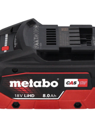 Metabo Basis Set 4x Li-Power Akkupack 18 V 8,0 Ah CAS Li-Ion Akku ( 685135000 ) + DUO Doppel Ladegerät ASC 145 + metaBOX - Toolbrothers