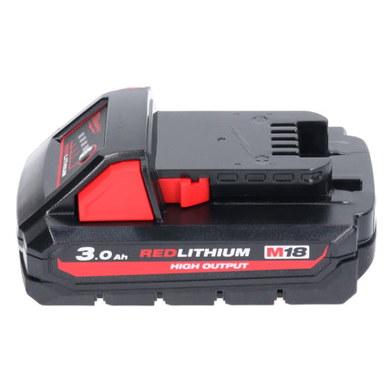 Soplador de hojas a batería Milwaukee M18 FBL-301 sin escobillas + 1x batería 3.0 Ah - sin cargador